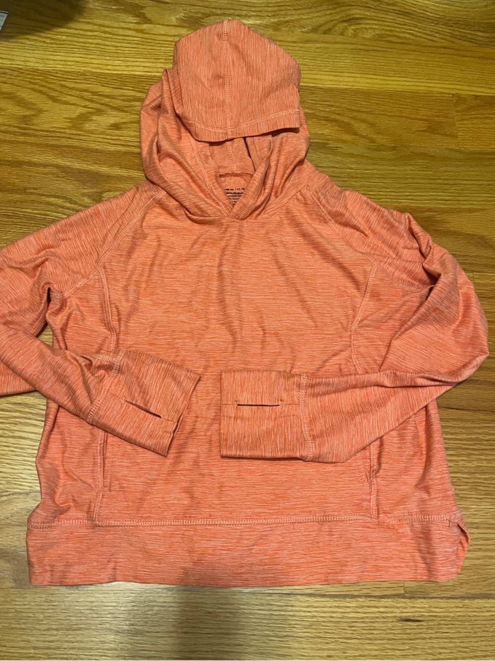 Hanna Andersson Kids Orange Hooded Sweatshirt